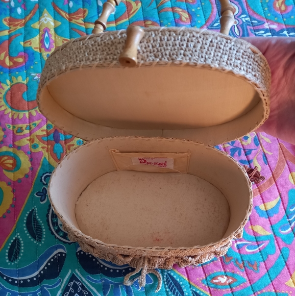 Vintage Japanese sewing basket - Picture 4 of 8